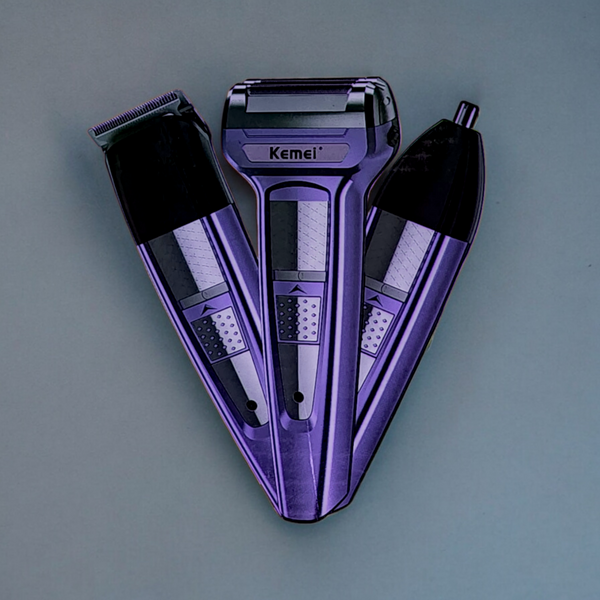 Kemei KM-231 Menβs Trimmer , Shaver and Nose trimmer 3 in 1